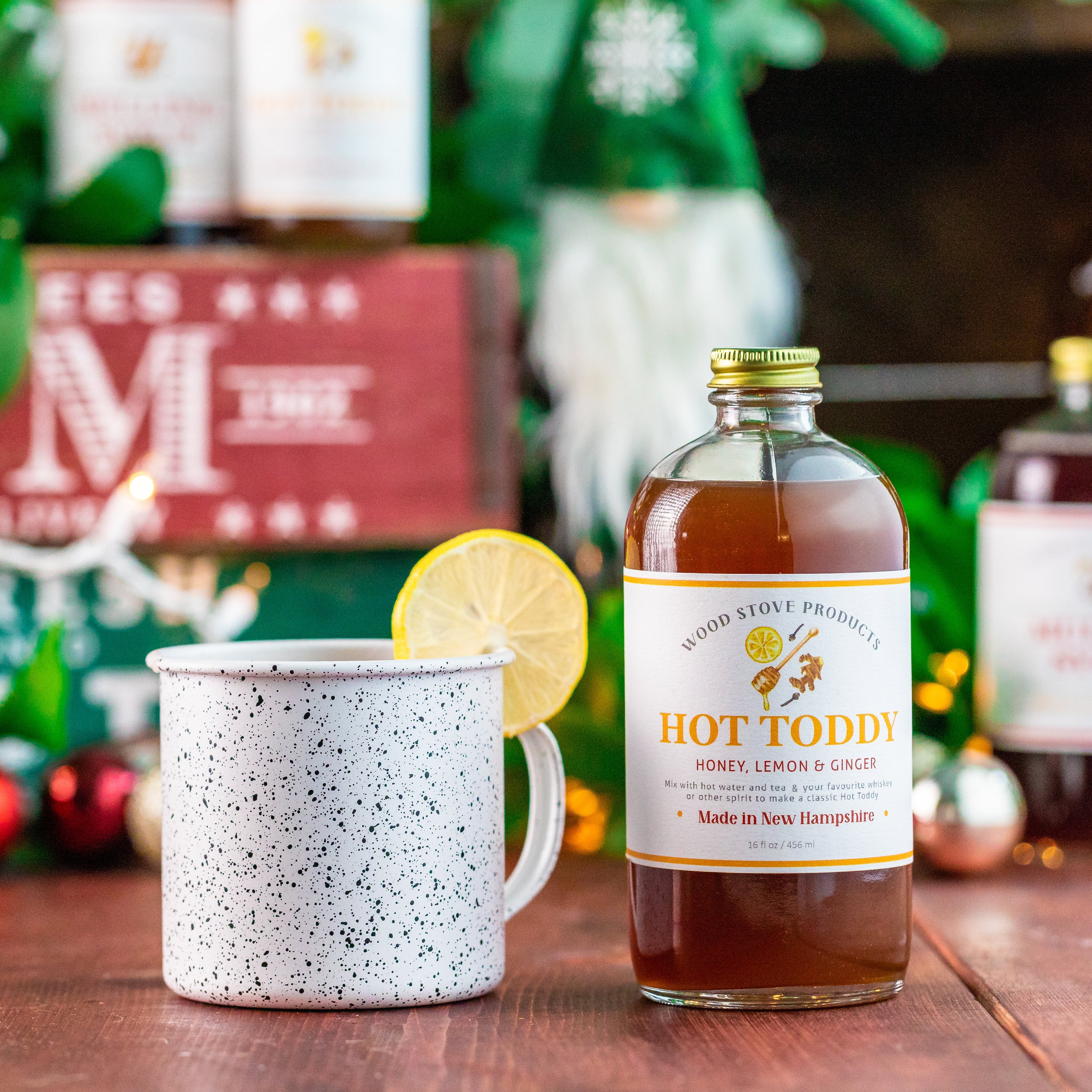 Hot Toddy Mix (Honey, Lemon & Ginger), 16oz