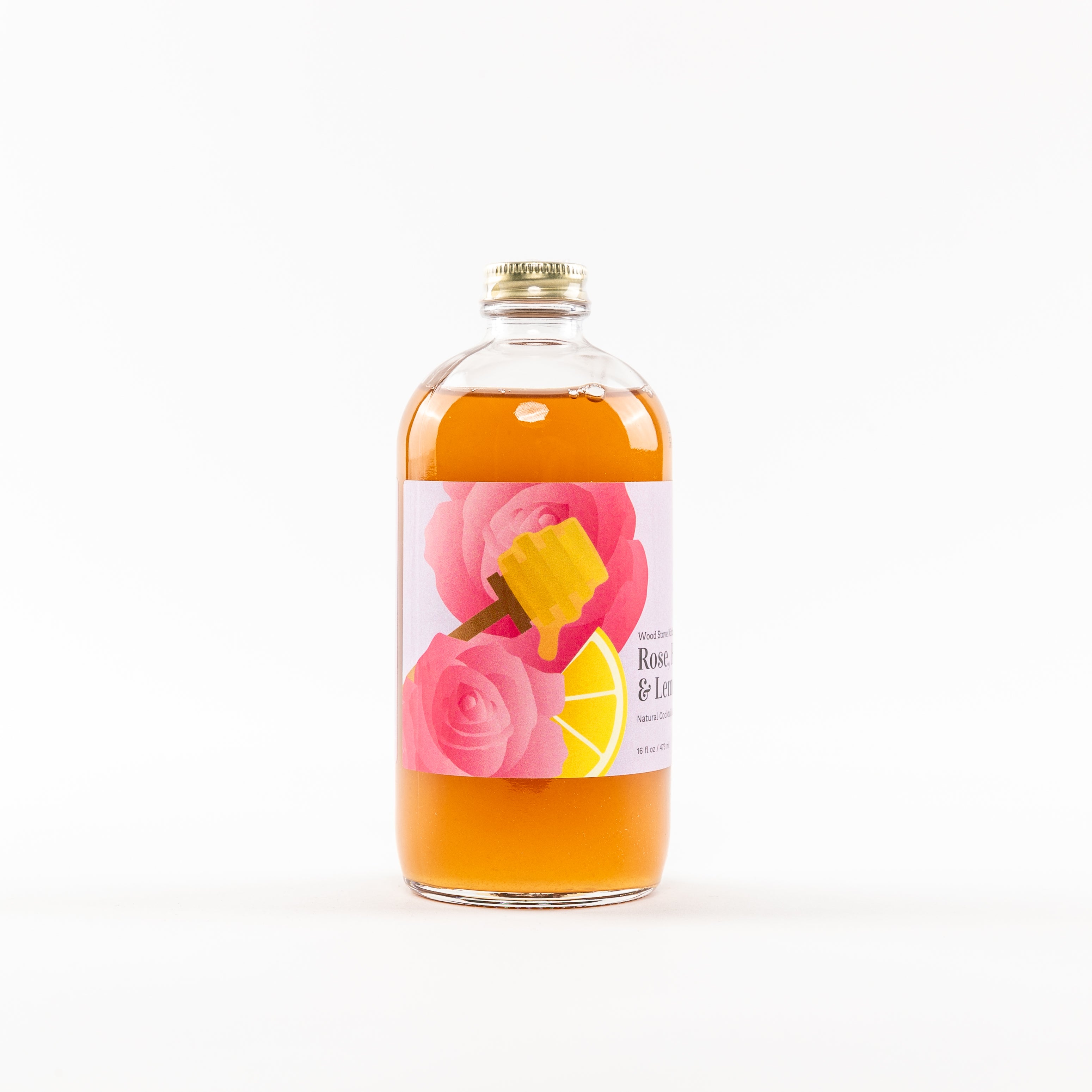 Rose, Honey & Lemon Cocktail-Mocktail Mixer, 16 fl oz